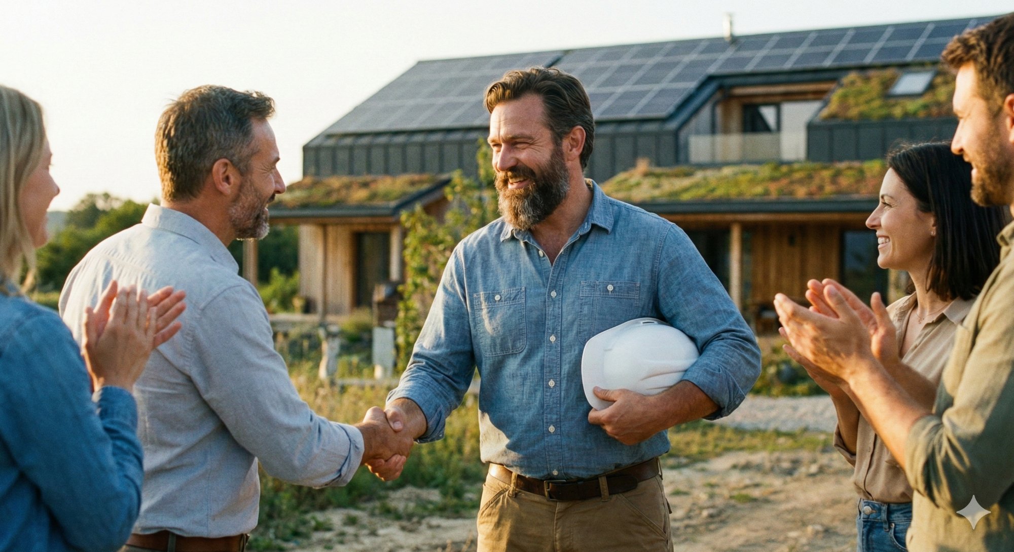 Healthy senior couple